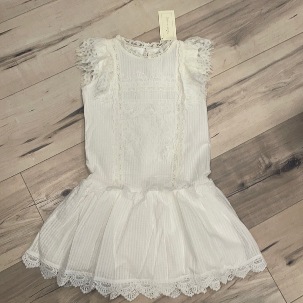 Trish Scully White Dress, size 7